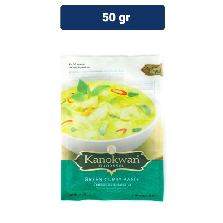 Kanokwan green best sale curry paste