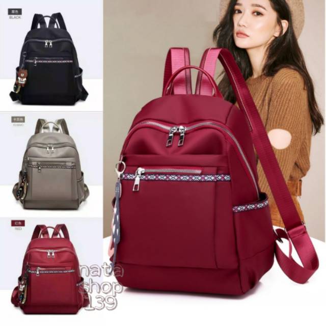 Flash Sale Tas Ransel Wanita Terbaru 2023 Back Pack Wanita Lagi Viral  Kekinian Tas Ransel Wanita Allena Viral