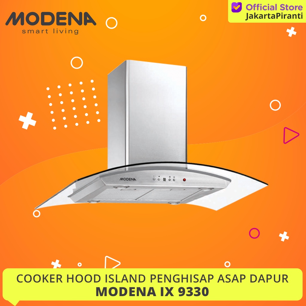 Jual Cooker Hood Modena IX 9330 - Island Hood Modena 90 cm | Shopee