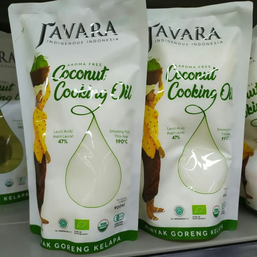 Jual Minyak Goreng Kelapa Javara Organic Coconut Cooking Oil 900Ml ...