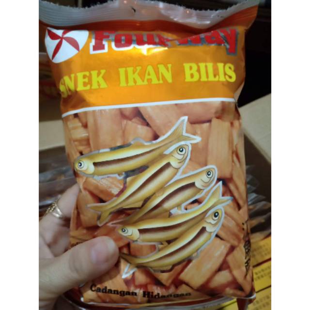 Jual Snack Fourway Snack Pang2 rasa ikan bilis | Shopee Indonesia