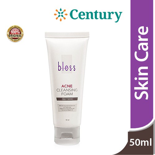 Jual Bless Acne Cleansing Foam Oily Skin 50ml | Shopee Indonesia