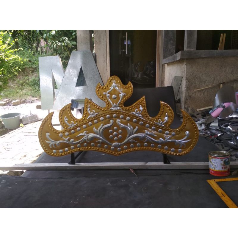 Jual Ornamen Siger Embos Untuk Toko, Ruko, Sekolah, Instansi, Kantor ...