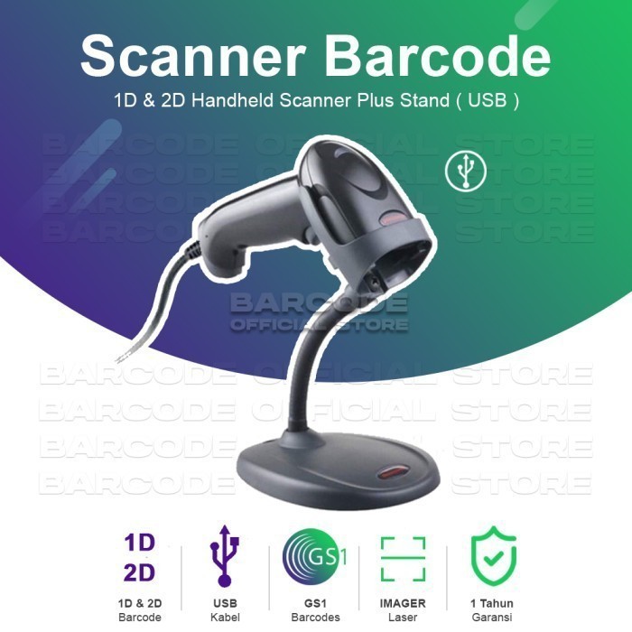 Jual HANDHELD BARCODE SCANNER GUN HONEYWELL HH660 2D Scan Layar HP Monitor Shopee Indonesia