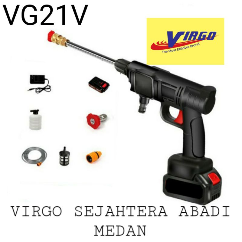 Jual VG21V JET CLEANER CORDLESS BATERAI 21V SERBA GUNA / ALAT CUCI