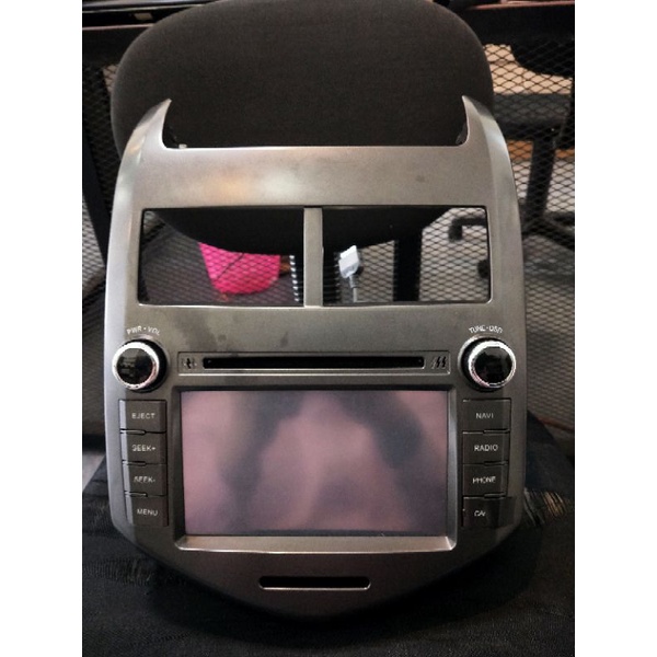 Jual headunit radio tape head unit original chevrolet aveo sonic