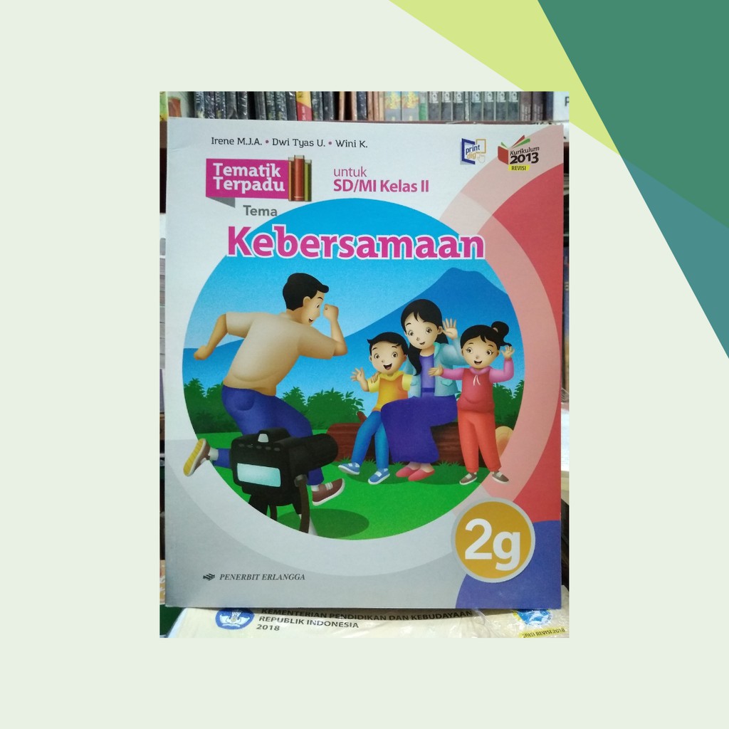 Jual Tematik Terpadu Kelas 2 SD - Erlangga | Shopee Indonesia