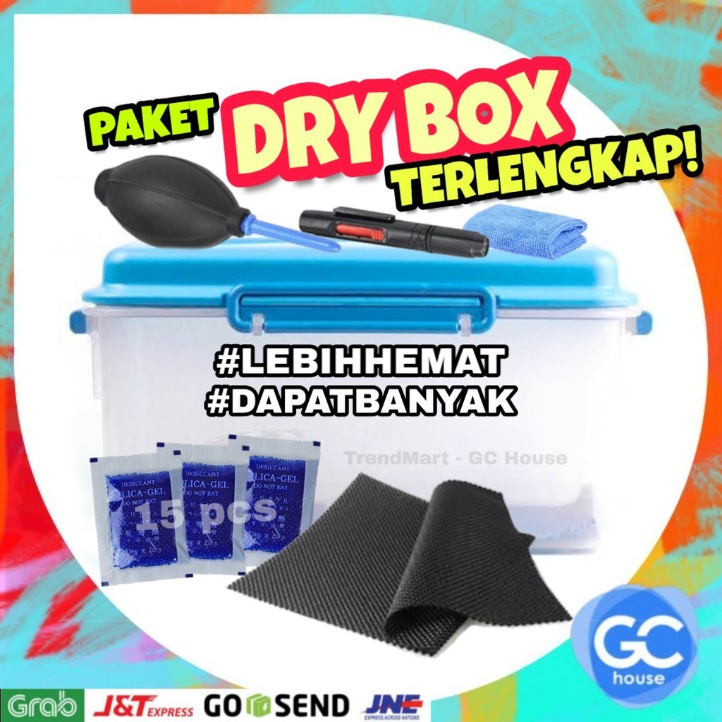 Jual PAKET DRY BOX SET MEDIUM Kamera Lengkap Cleaning KIT Mirrorless