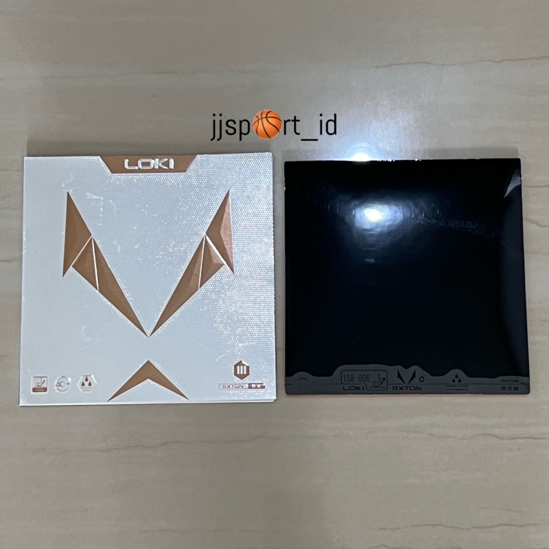 Jual Karet Pingpong LOKI RXTON 3 Karet LOKI RXTON III ORIGINAL | Shopee ...