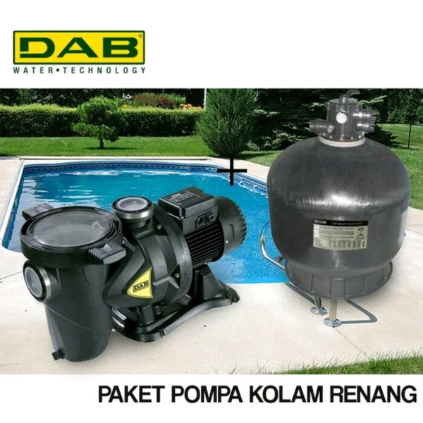 Jual Pompa Kolam Renang DAB Euroswim 75M Plus Sand Filter V400 ...