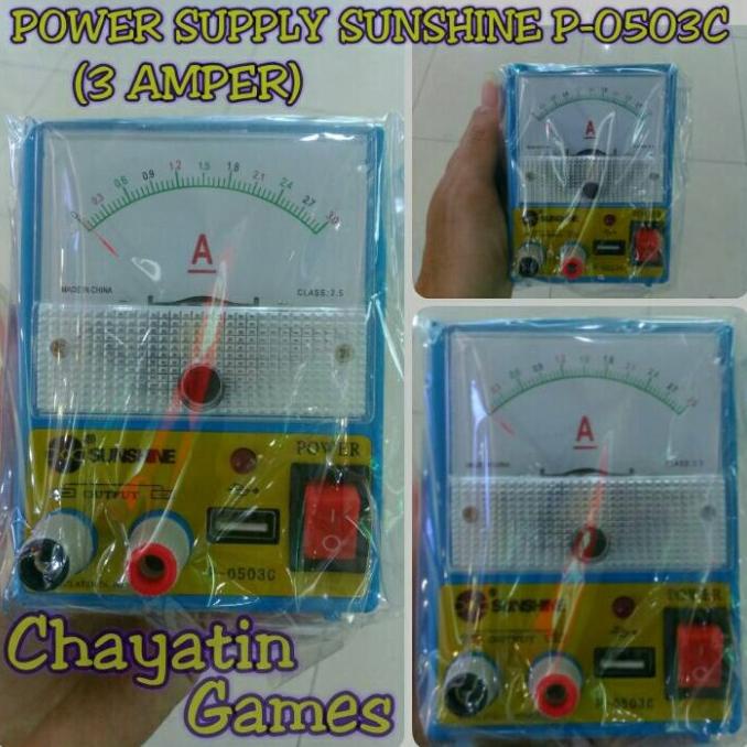 Jual POWER SUPPLY HP SUNSHINE TYPE P0503C (3 AMPER) Shopee Indonesia