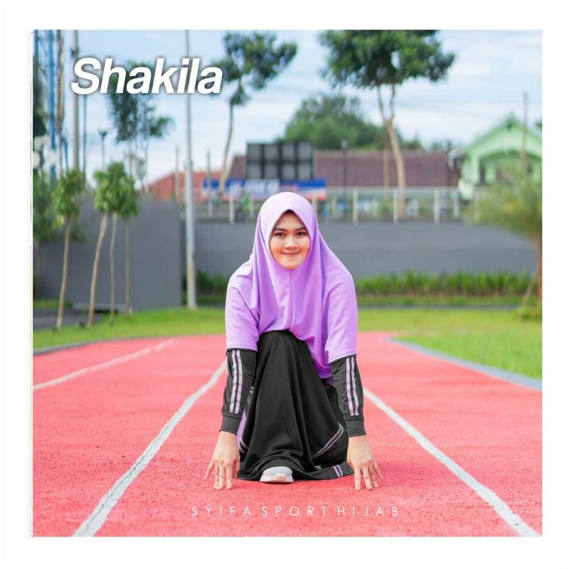 Jual Baju Olahraga Muslimah Syari Pakaian Olahraga Muslimah Shopee