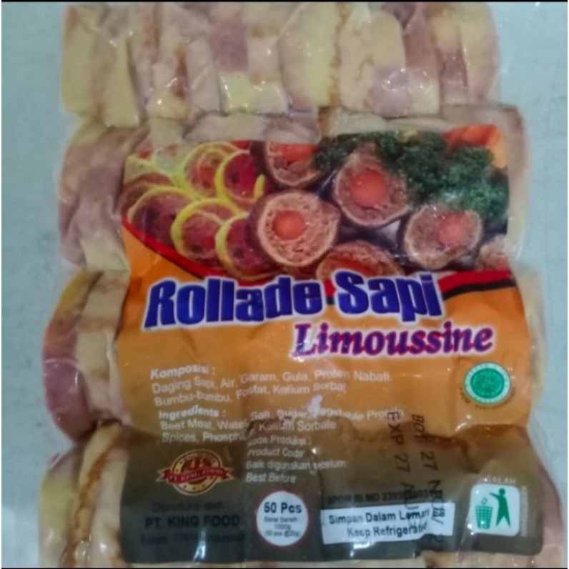 Jual Rolade sapi ukuran 1kg isi 50pcs | Shopee Indonesia