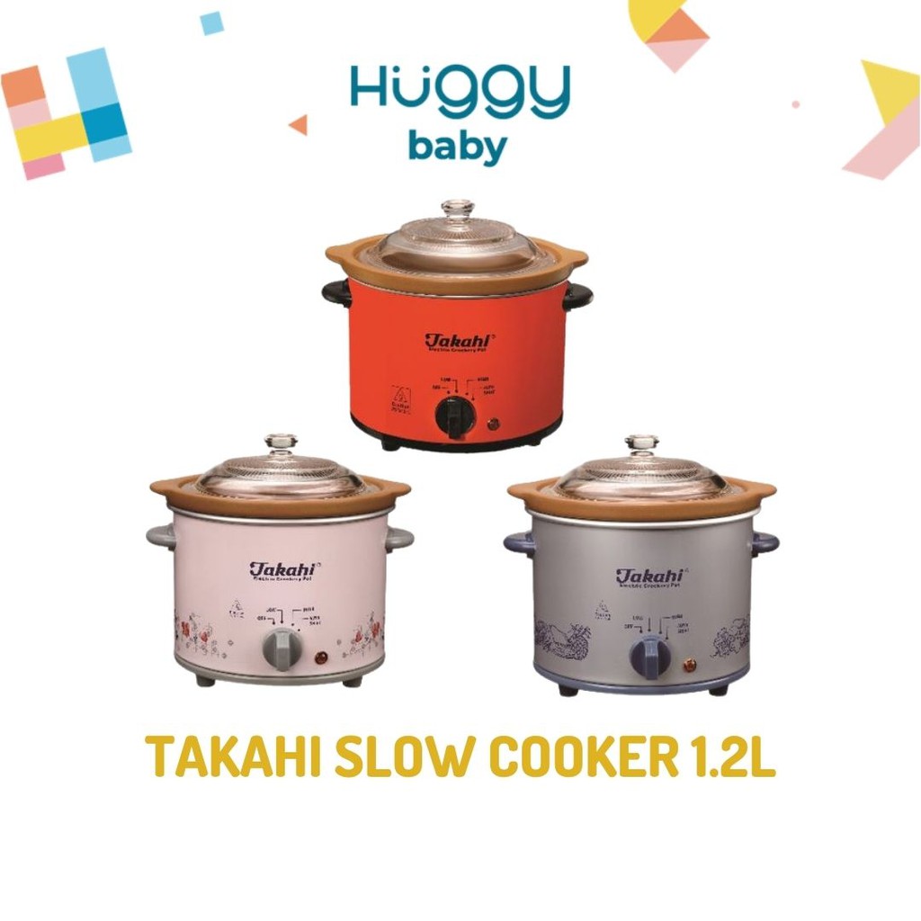 Jual Takahi Slow Cooker Crockery Pot (Premium Series) 1.2 L Shopee