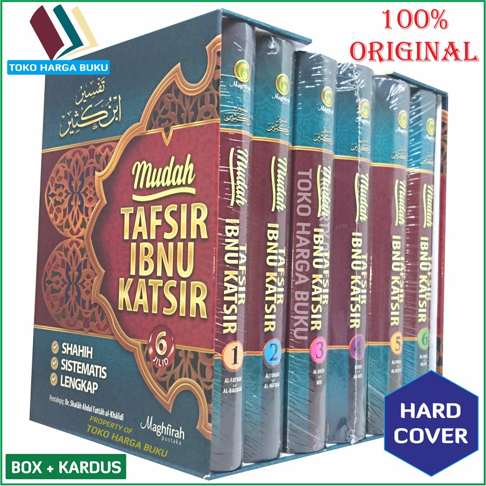 Jual Mudah Tafsir Ibnu Katsir Kasir Komplit Set Jilid Pustaka