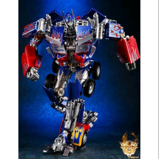 Jual BMB Black Mamba LS03 Autobot Optimus Prime Transformer Robot ...