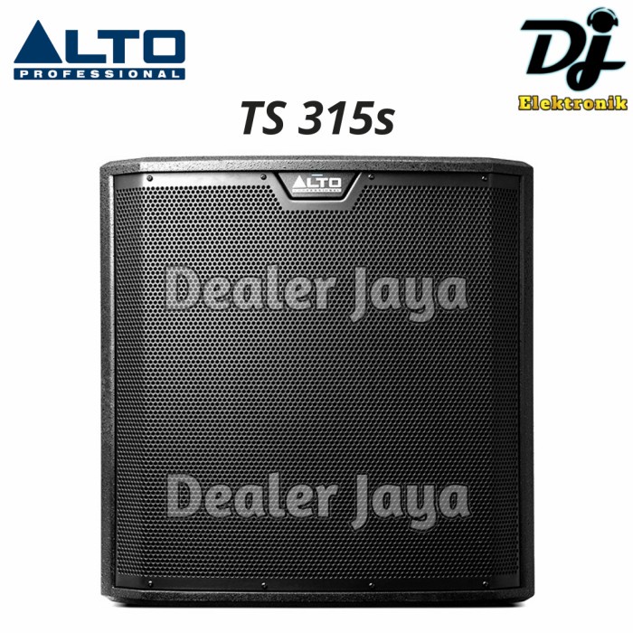 Jual Speaker Subwoofer Alto TS 315S TS315S 15
