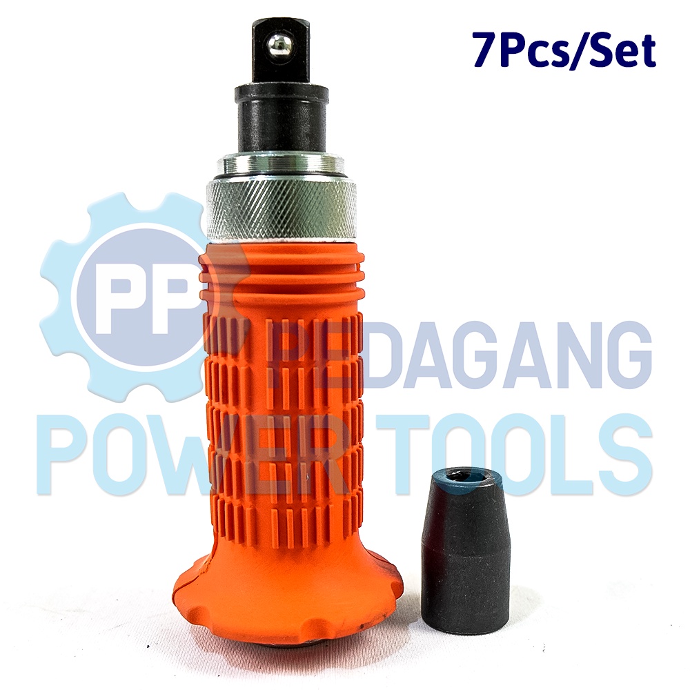 Jual BISON OBENG KETOK SET 7 PCS IMPACT DRIVER SCREWDRIVER BIT PLUS ...