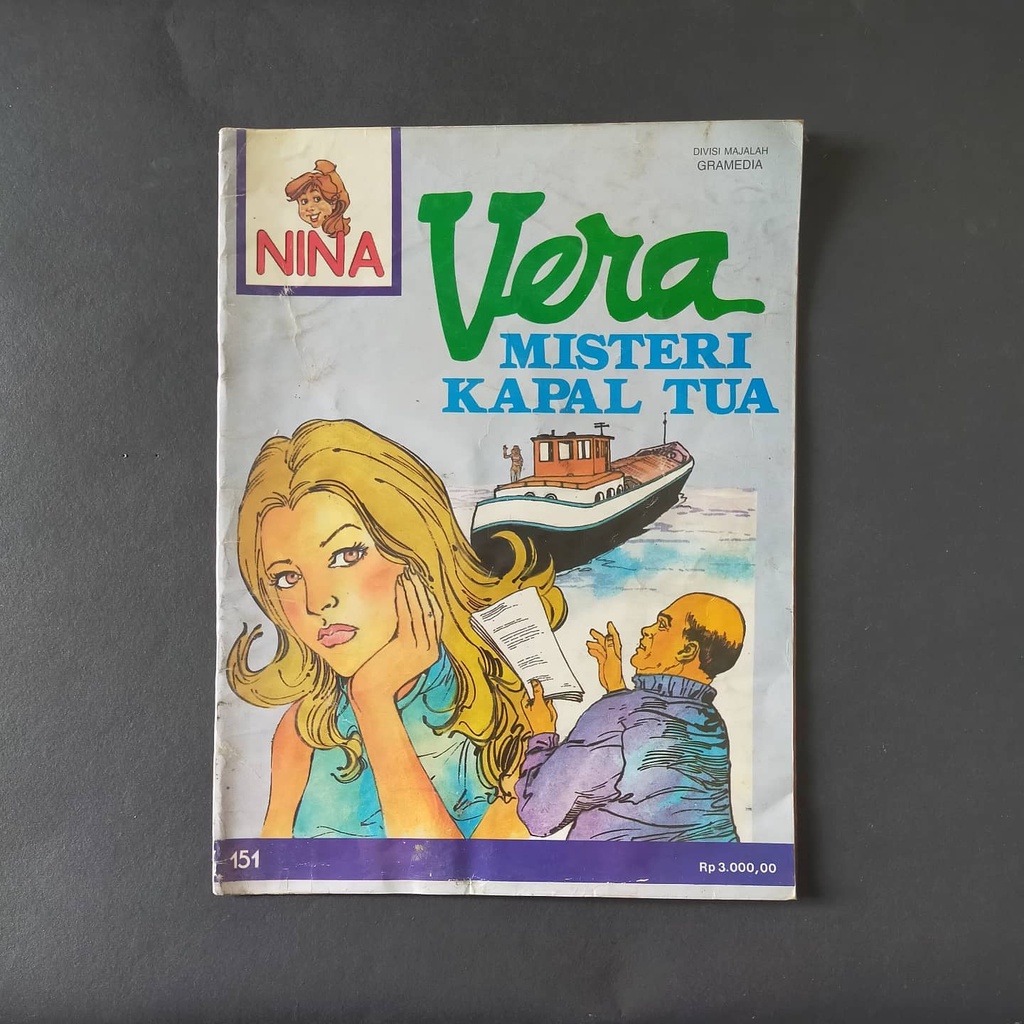 Jual Buku Komik Cergam Serial Nina 151 Vera Misteri Kapal Tua Shopee