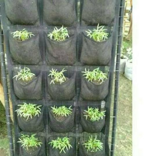 Jual Sale!!! Vertical Garden TOB Pot Kantong Wall Planter Vertikultur ...