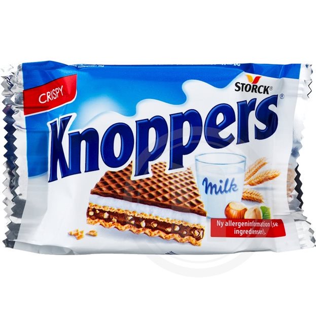 Jual Knoppers Wafer Chocolate Milk With Hazelnut Knoppers Chocolate ...