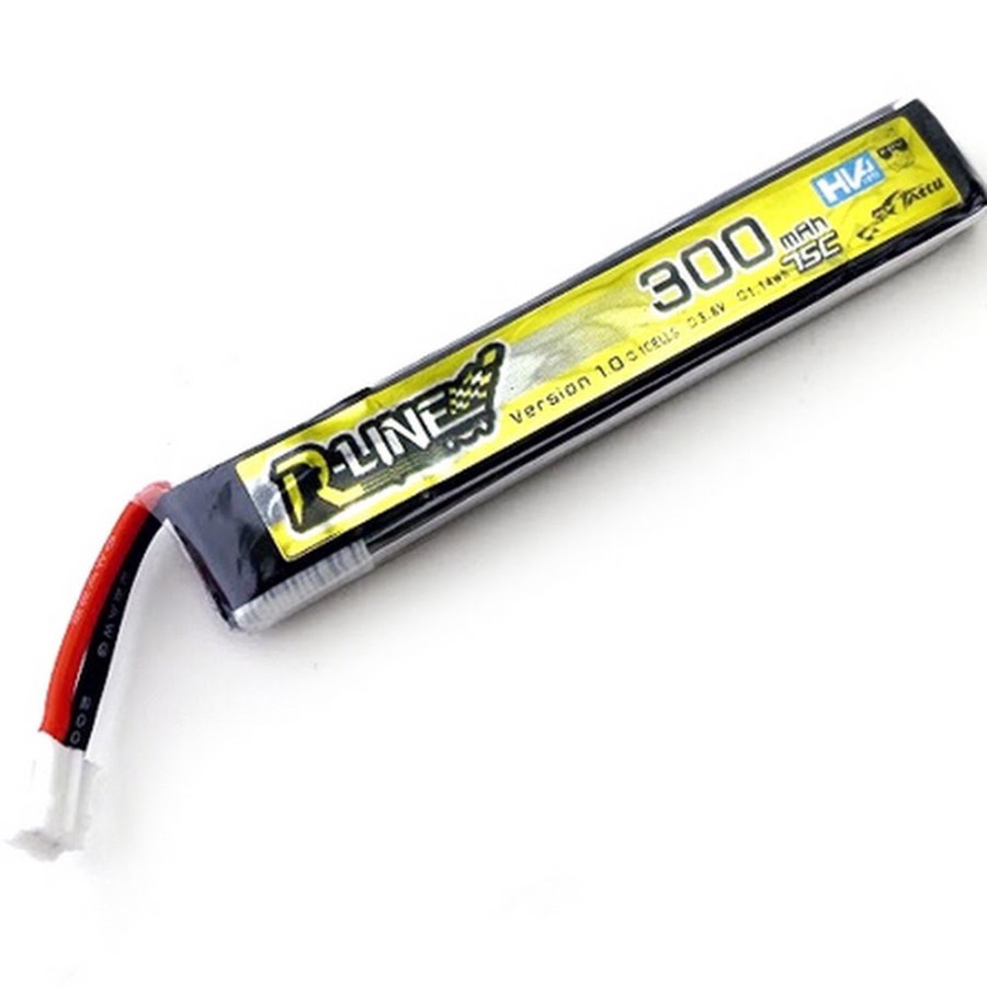 Tattu 300mAh 3.8V 75C 1S1P HV Lipo Akku Pack mit BT 2.0 Stecker für Beta Meteor65/Meteor75