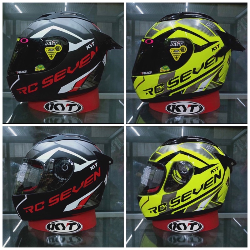 Jual HELM KYT RC7 SERI 18 ORIGINAL DAN PAKET GANTENG | Shopee Indonesia