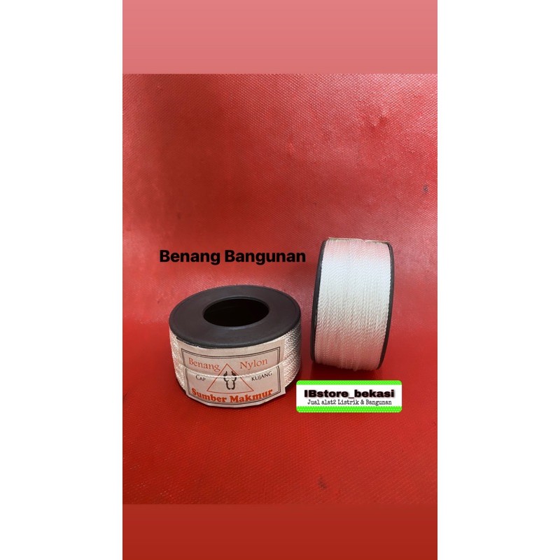 Jual Benang Bangunan putih jumbo | Shopee Indonesia