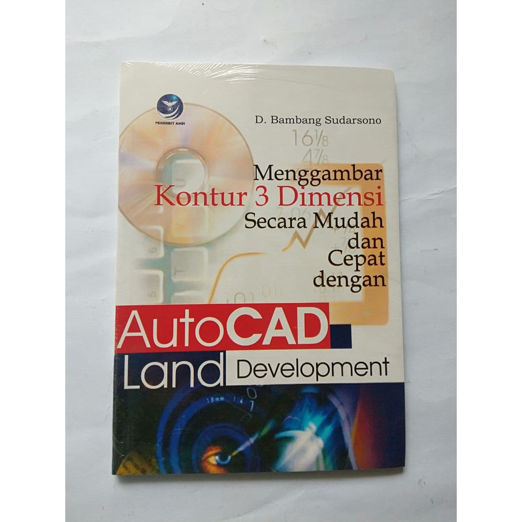 Jual Buku Menggambar Kontur 3D Secara Mudah Dan Cepat Dg AutoCad Land