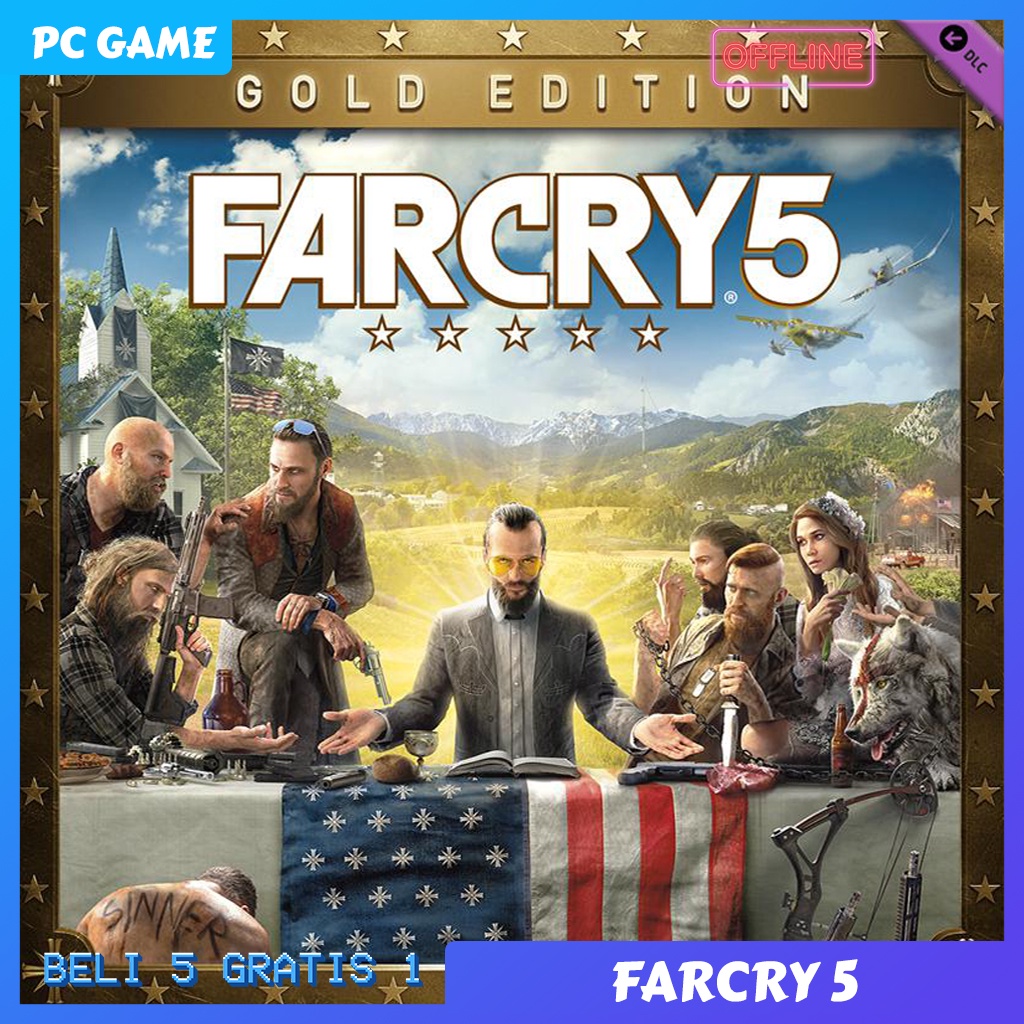 Jual Farcry 5 Gold Edition All Dlc Far Cry 5 Fc 5 Pc Laptop Games