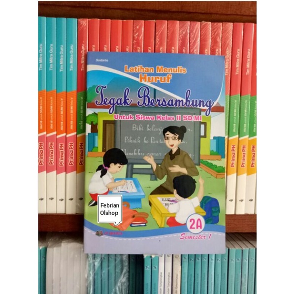 Jual BUKU LATIHAN MENULIS HURUF TEGAK BERSAMBUNG SD/MI KELAS 1,2 DAN 3 ...