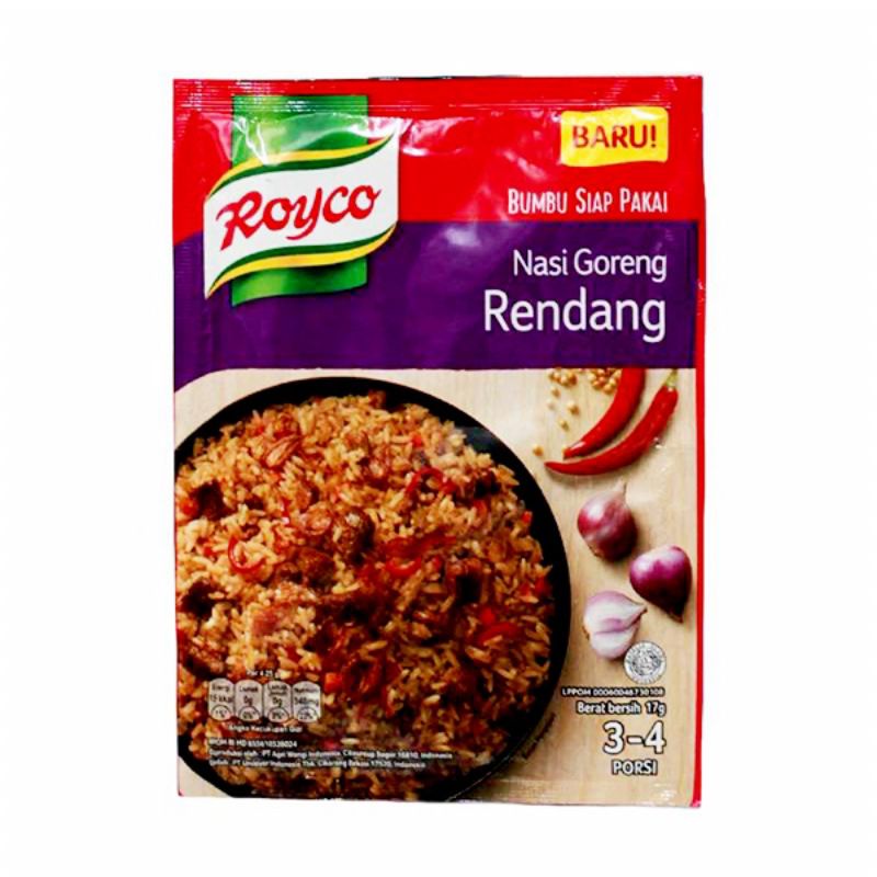 Jual Royco Bumbu Nasi Goreng Rendang/Soto/Cabe Hijau 17 gr | Shopee ...