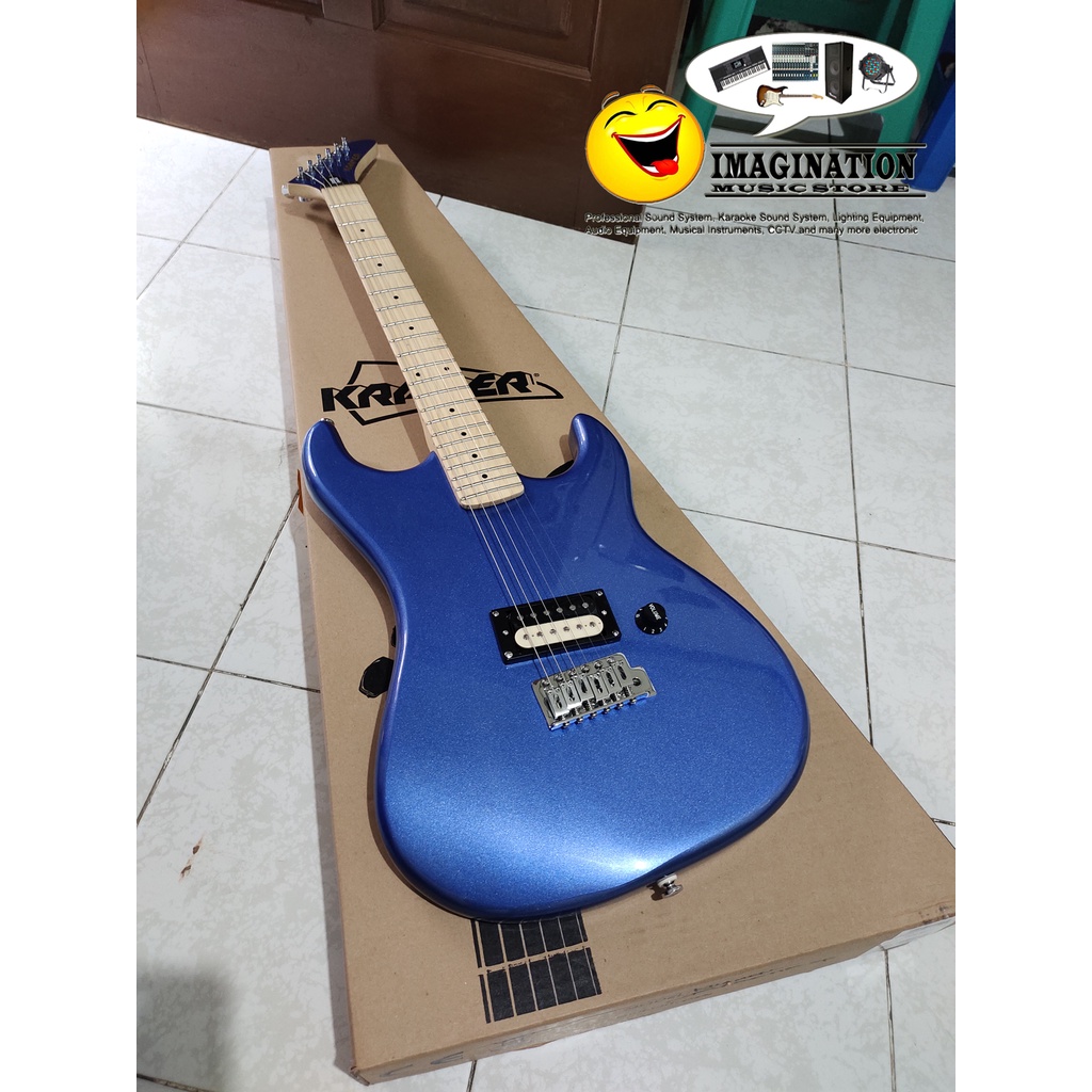 Jual Kramer Baretta Special Electric Guitar - Candy Blue | Shopee Indonesia