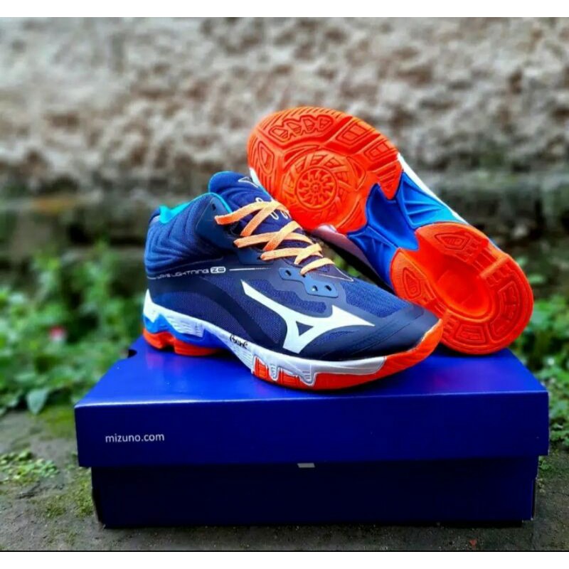 Sepatu Mizuno wave Lightning z2 mid wlz 2 sepatu voli volley volly Wlz 3 mizuno wlz 2