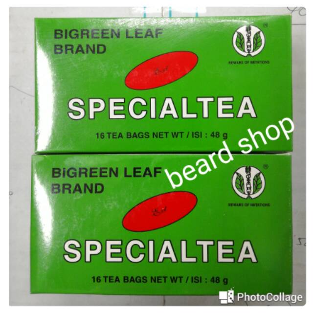 Jual Special Tea Extra Strength BIGREEN LEAF (Spesial Tea) | Shopee ...