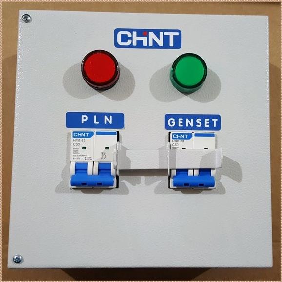 Jual Panel Box Chint Pemindah Arus Pln Dengan Genset 1Phase | Shopee ...