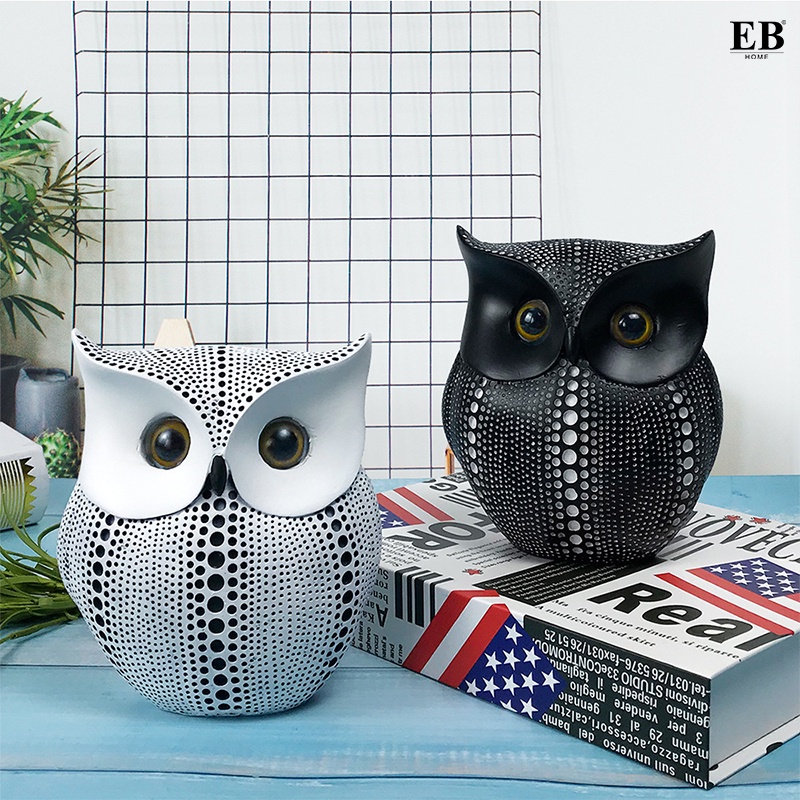 Jual Pajangan Meja / Owl Ornament Decoration EB Home 62/1-2 | Shopee ...