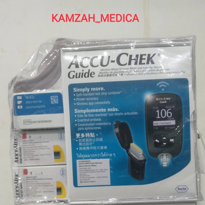 Jual Alat Cek Gula Darah Accu Chek Guide Pengganti Accu Check Performa