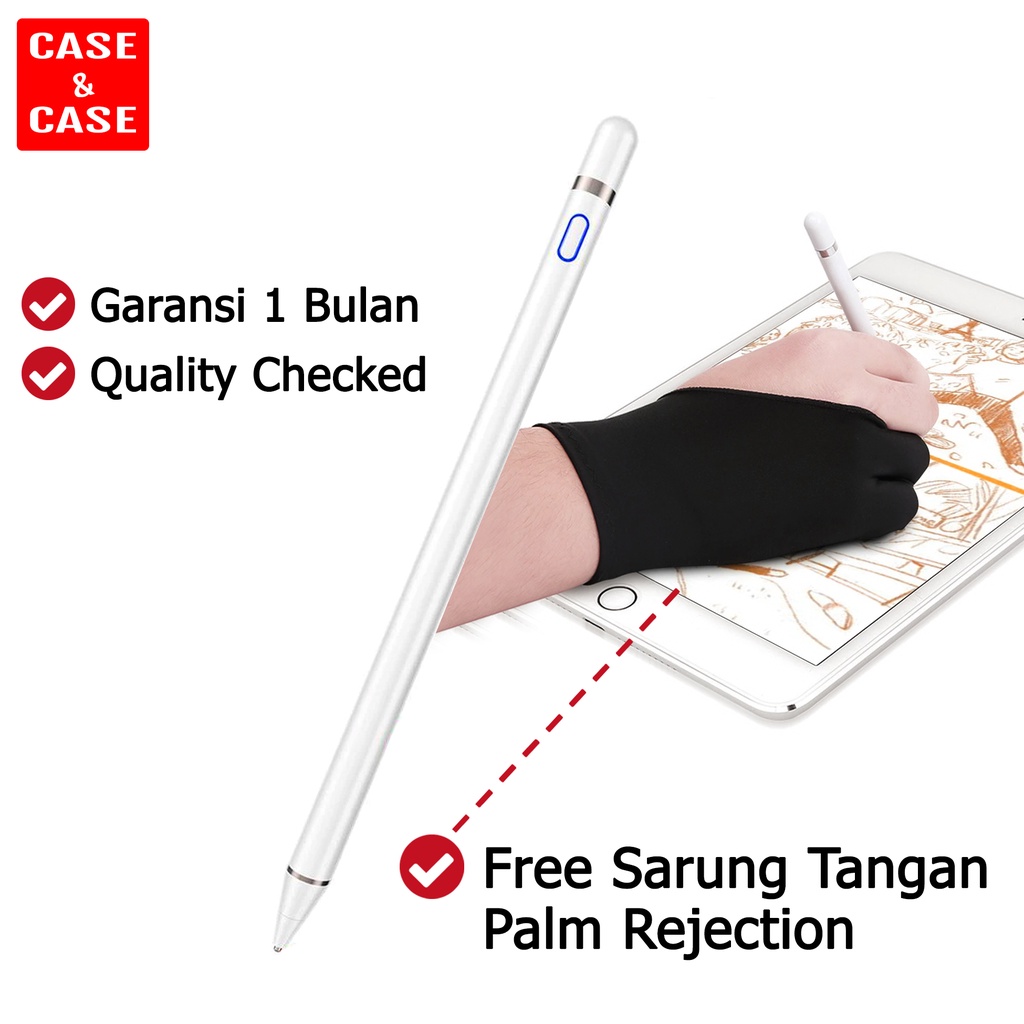Jual Pen Stylus Palm Rejection Capacitive Stylus for Ipad Tablet Pencil
