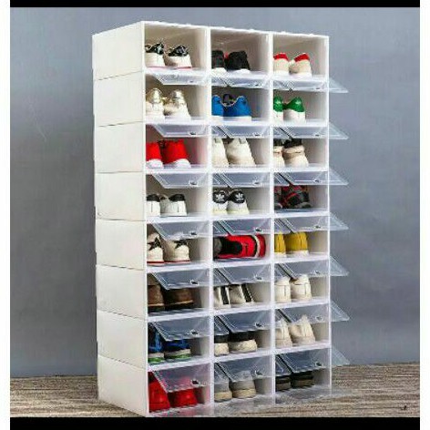 Jual BOX SEPATU MULTIFUNGSI (FREE BUBBLE) | Shopee Indonesia