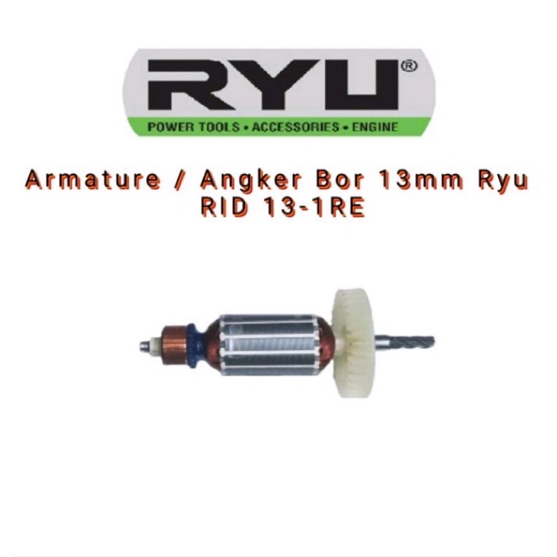 Jual ANGKER / ARMATURE BOR RYU RID13-1RE ORIGINAL RYU | Shopee Indonesia