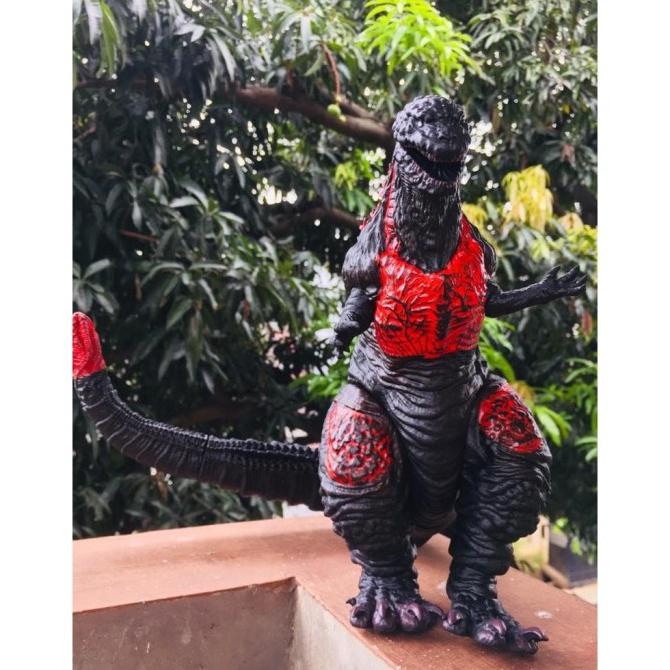 Jual Figure Monster Shin Godzilla Kaiju Merah 25Cm | Shopee Indonesia