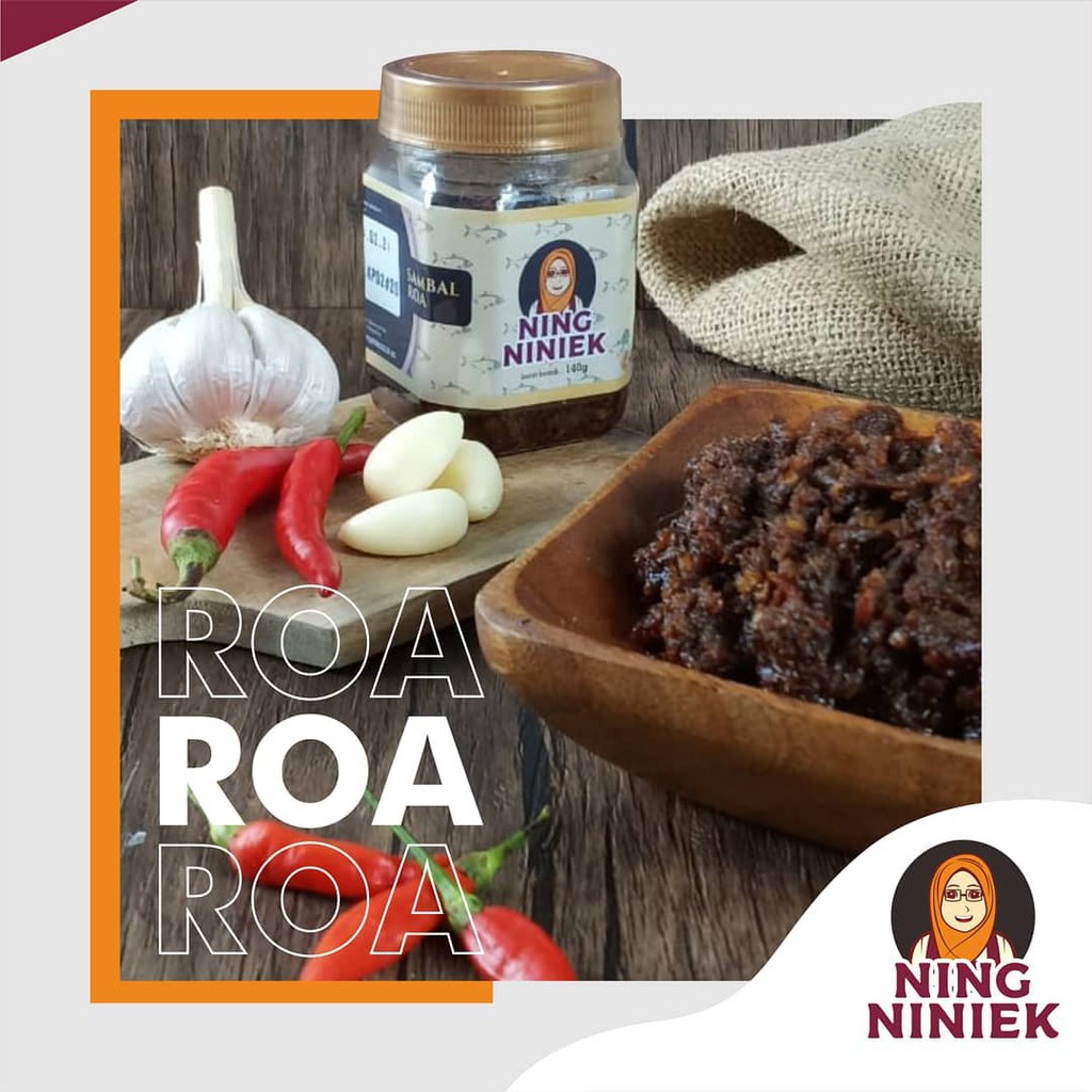 Jual SAMBAL ROA / SAMBAL IKAN ASAP - PEDAS NING NINIEK | Shopee Indonesia