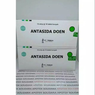 Jual ANTASIDA DOEN Tab 10 Strip - Triman | Shopee Indonesia