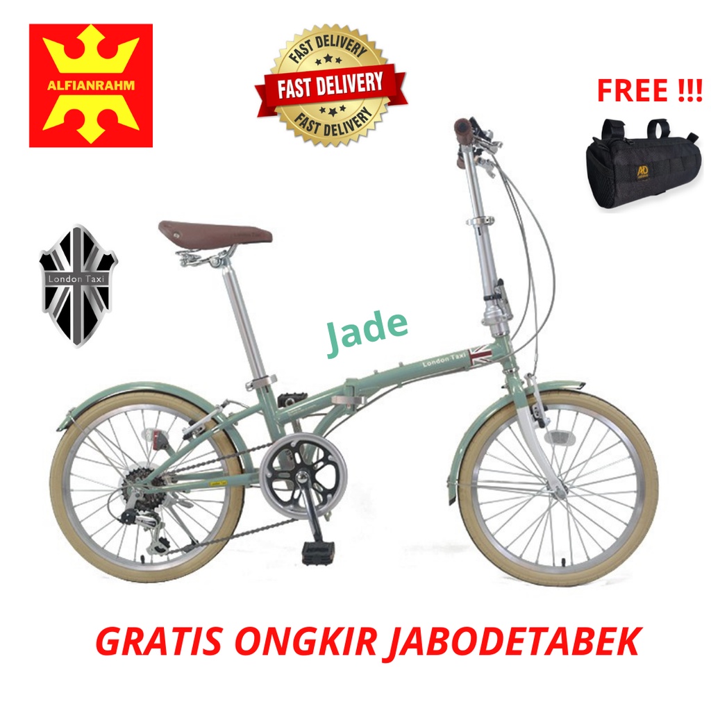 London taxi best sale folding bike 20