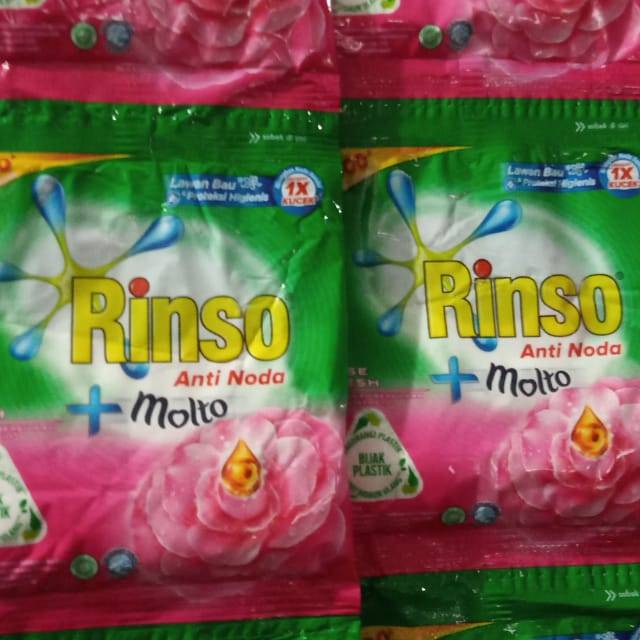 Jual DETERGEN RINSO SACHET 44 gram 1 RENCENG | Shopee Indonesia