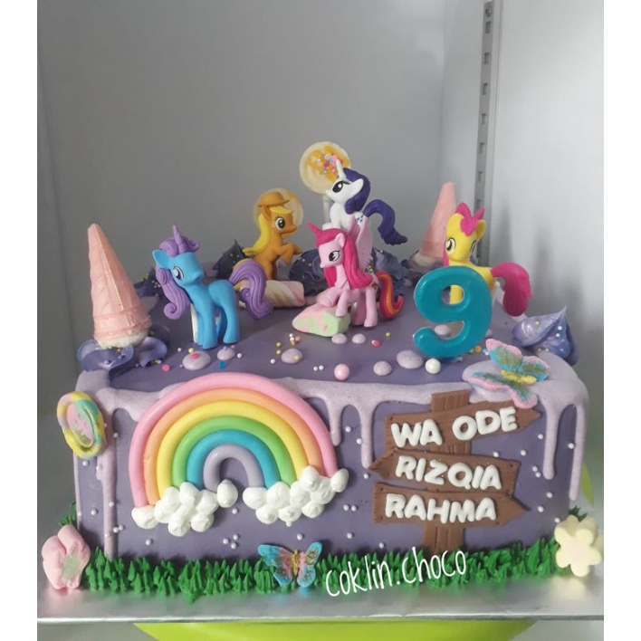 Jual KUE ULANG TAHUN LITTLE PONY / KUE ULTAH KUDA PONY / KUE ULTAH