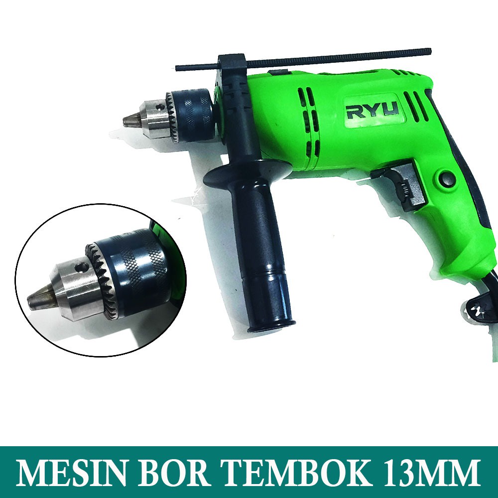 Jual Mesin Bor Tangan Listrik Beton Mm Ryu Impact Drill Rid Re