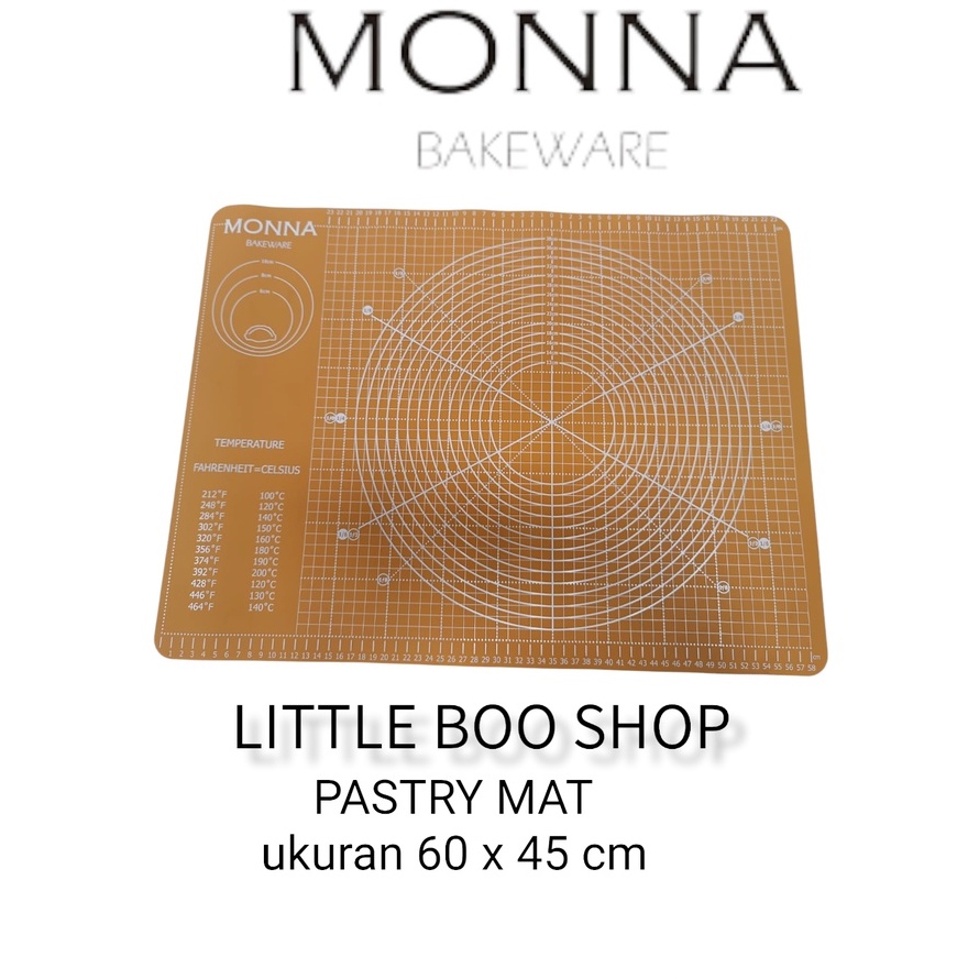Jual Pastry Mat Silpat Silicon Mat Monna Bakeware Shopee Indonesia