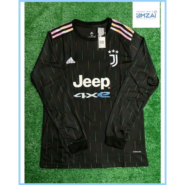 Jual JERSEY JUVENTUS AWAY 2021/22 LENGAN PANJANG Shopee Indonesia
